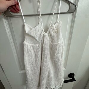 Elegant White Mini Dress